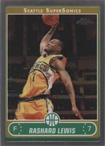 2006-07 Topps Chrome - Rashard Lewis #83