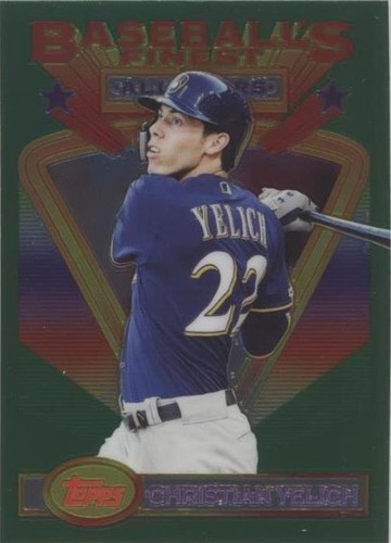 2020 Topps Finest Flashbacks - Christian Yelich #85