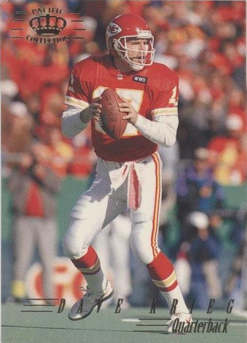 1994 Pacific Crown Collection Dave Krieg #52