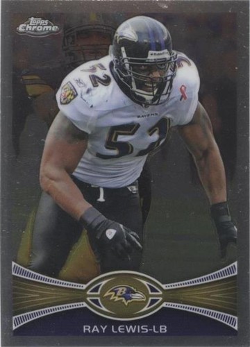2012 Topps Chrome Ray Lewis #121