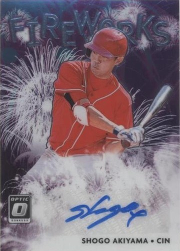 2020 Panini Donruss Optic - Shogo Akiyama #FS-SA
