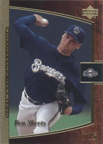 2001 Upper Deck Ultimate Collection - Ben Sheets #51