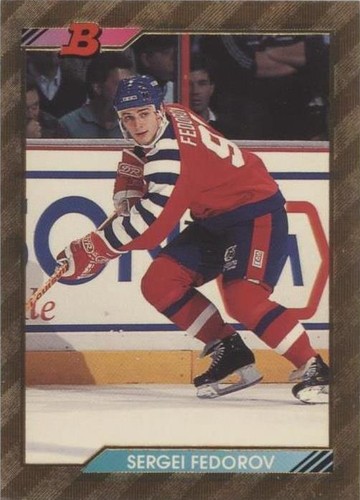 1992-93 Bowman - Sergei Fedorov #205