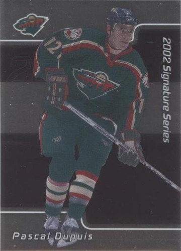 2001-02 In the Game Be A Player Signature Series - Pascal Dupuis #236