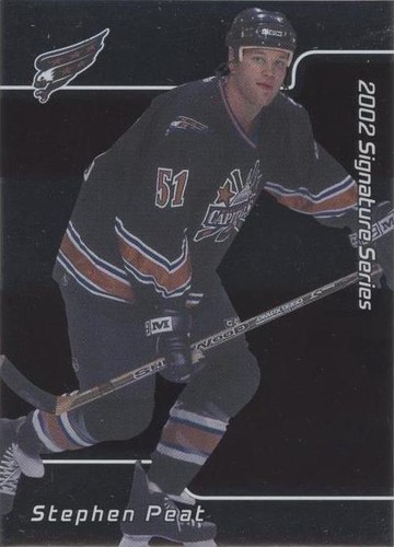 2001-02 In the Game Be A Player Signature Series - Stephen Peat #249