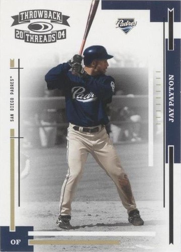 2004 Donruss Throwback Threads - Jay Payton #163