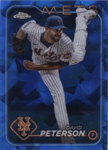 2024 Topps Chrome Update Series Sapphire Edition - David Peterson #USCS104
