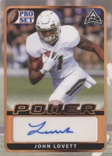2021 Leaf Pro Set Power John Lovett #BA-JL1
