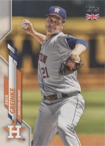 2020 Topps UK Edition - Zack Greinke #133