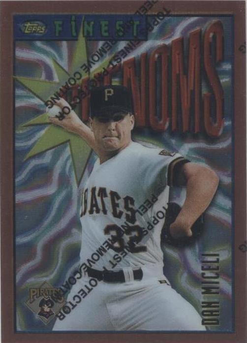 1996 Topps Finest - Dan Miceli #15