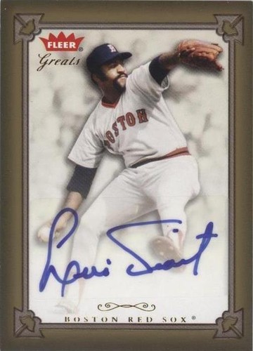 2004 Fleer Greats of the Game - Luis Tiant #GBA-LT