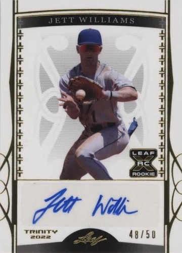 2022 Leaf Trinity - Jett Williams #BA-JW2