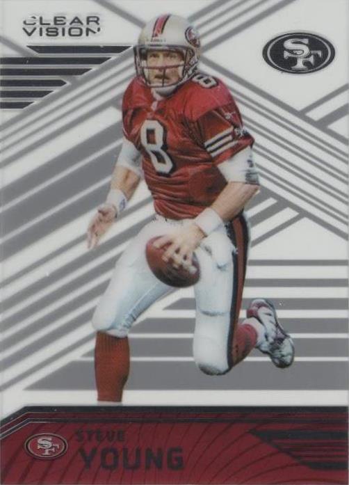 2016 Panini Clear Vision Steve Young #76