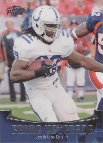 2011 Topps Prime Joseph Addai #PV-JA