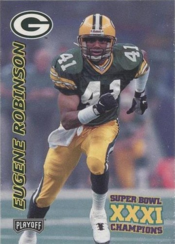 1997 Playoff Green Bay Packers Super Sunday Eugene Robinson #15
