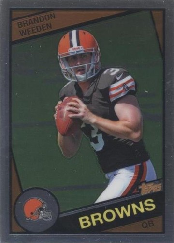 2012 Topps Chrome Brandon Weeden #5