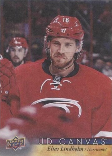 2017-18 Upper Deck - Elias Lindholm #C16