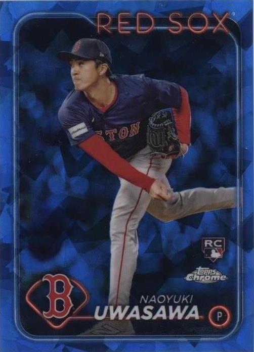 2024 Topps Chrome Update Series Sapphire Edition - Naoyuki Uwasawa #USCS268