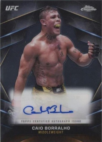 2024 Topps Chrome UFC - Caio Borralho #CVA-CBO