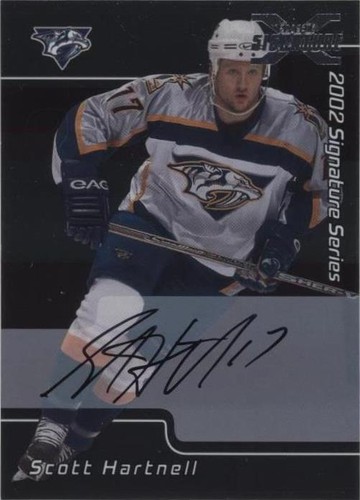2002-03 In the Game Be A Player Signature Series - Scott Hartnell #039