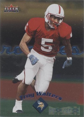 2000 Fleer Mystique Troy Walters #137