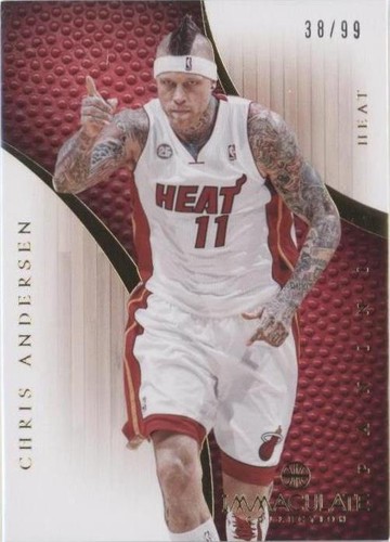 2012-13 Panini Immaculate Collection - Chris Andersen #56