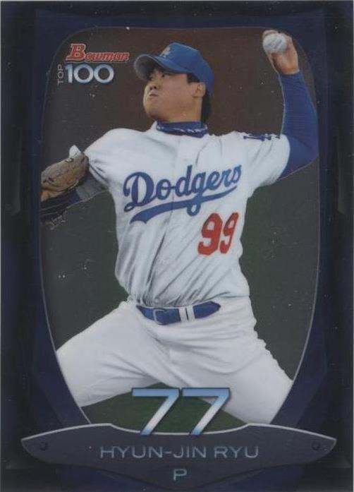 2013 Bowman - Hyun-jin Ryu #BTP-77