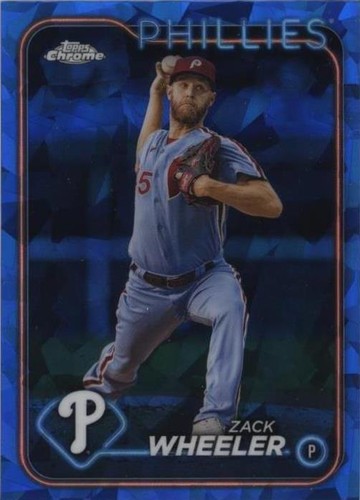 2024 Topps Chrome Sapphire Edition - Zack Wheeler #262