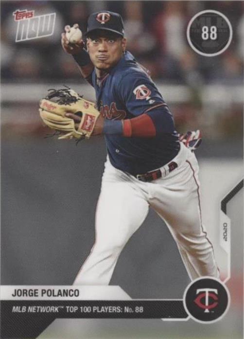 2020 Topps Now MLB Network Top 100 Players - Jorge Polanco #MN88