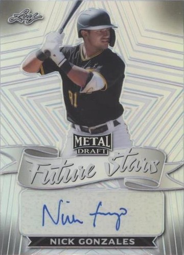 2021 Leaf Metal Draft - Nick Gonzales #FS-NG2