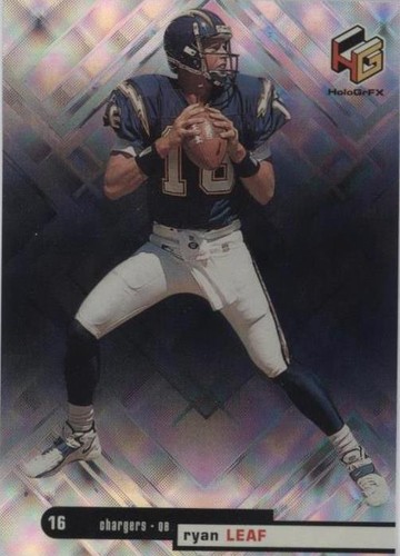 1999 Upper Deck HoloGrFX Ryan Leaf #49