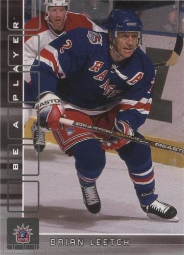 2001-02 In the Game Be A Player Memorabilia - Brian Leetch #290