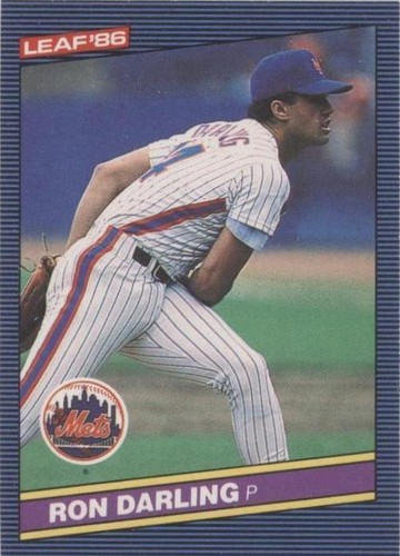 1986 Leaf Canadian - Ron Darling #221