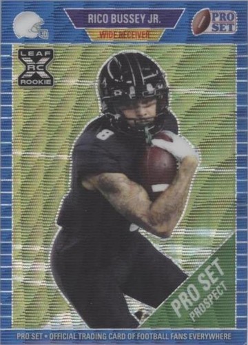 2021 Leaf Pro Set Metal Rico Bussey Jr. #77