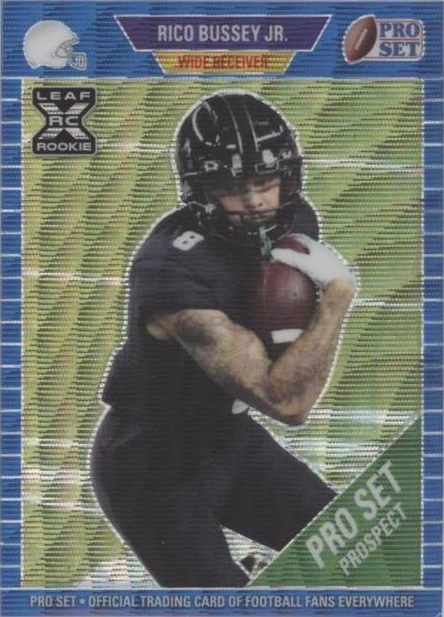 2021 Leaf Pro Set Metal Rico Bussey Jr. #77