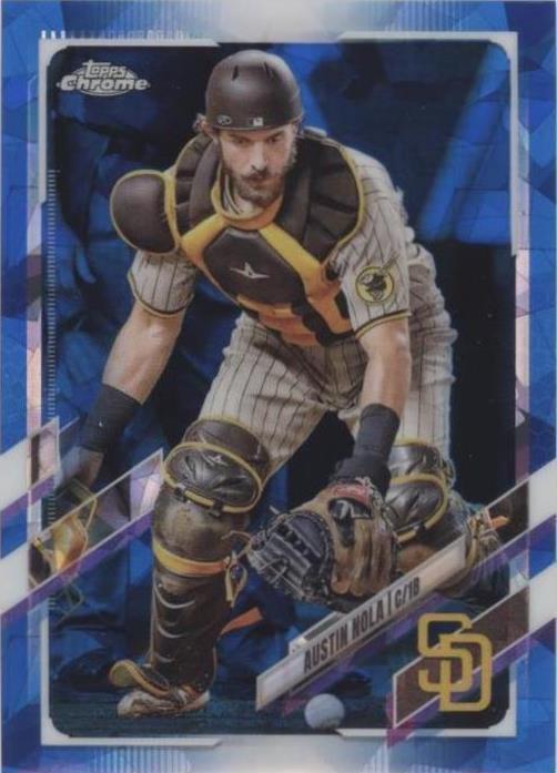 2021 Topps Chrome Sapphire Edition - Austin Nola #448