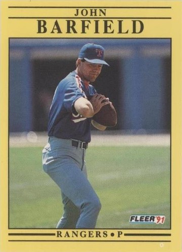1991 Fleer Update - John Barfield #U-58