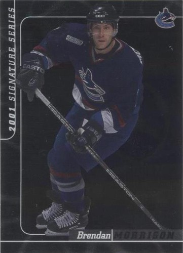 2000-01 In the Game Be A Player Signature Series - Brendan Morrison #126
