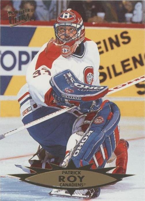 Fleer Ultra 1995-96 - Patrick Roy #83