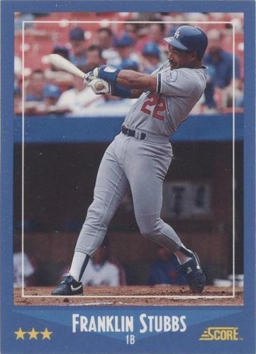 1988 Score - Franklin Stubbs #147