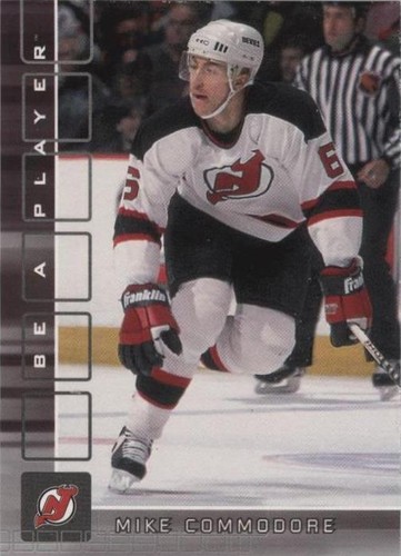 2001-02 In the Game Be A Player Memorabilia - Mike Commodore #240