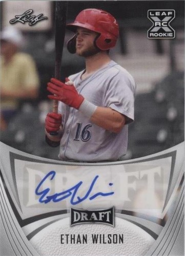 2021 Leaf Draft - Ethan Wilson #BA-EW1