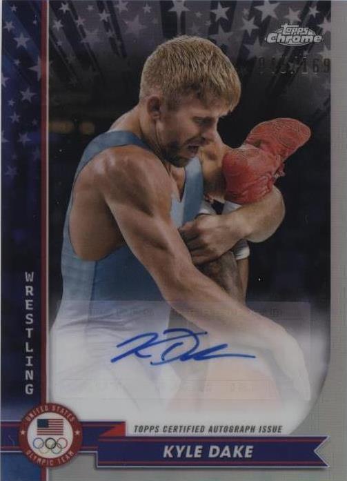 2024 Topps Chrome U.S. Olympic & Paralympic Team and Hopefuls - Kyle Dake #AU-KD