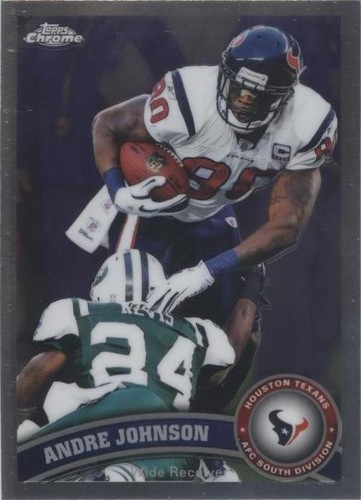 2011 Topps Chrome Andre Johnson #60