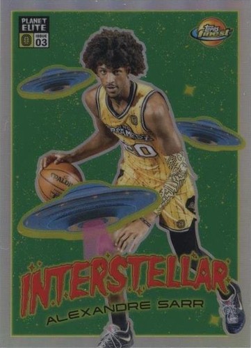 2022-23 Topps Finest OTE Overtime Elite - Alexandre Sarr #PE3-6