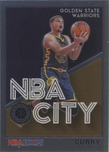 Stephen Curry 2019 Panini Hoops Premium Stock Pulsar