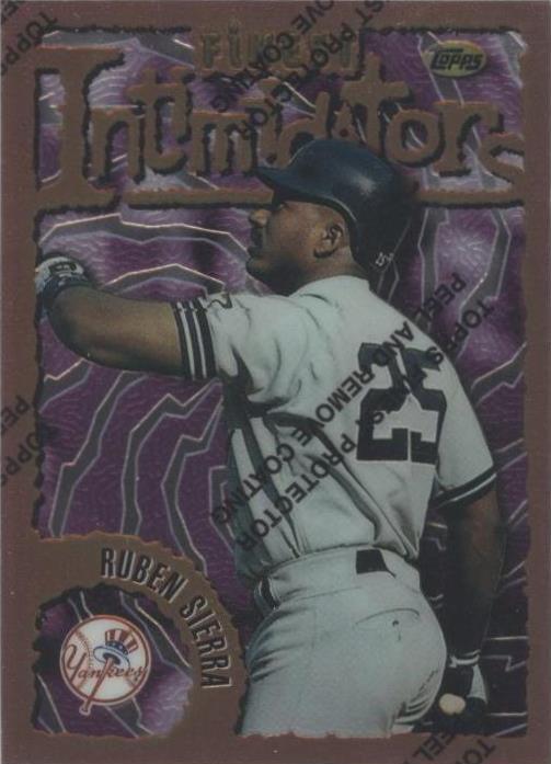 1996 Topps Finest - Ruben Sierra #169