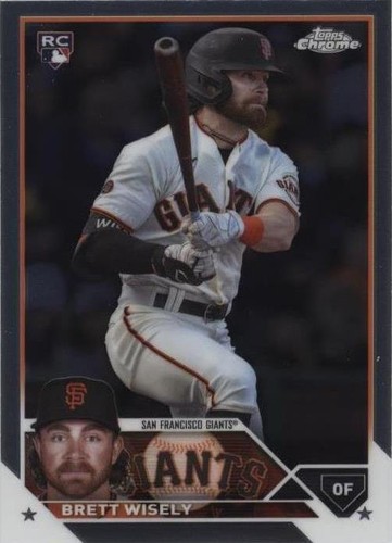 2023 Topps Chrome Update Series - Brett Wisely #USC214