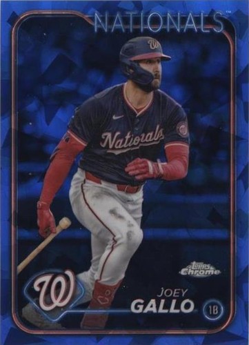 2024 Topps Chrome Update Series Sapphire Edition - Joey Gallo #USCS136