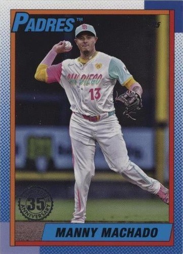 2025 Topps Series 1 Pete Alonso Green Crackle Foil /99 #T90-30